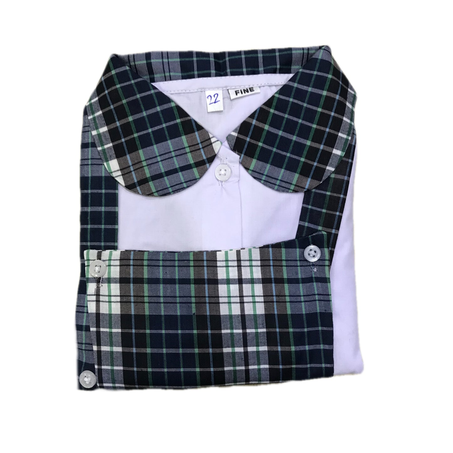 Ayesha Check Girls Frock