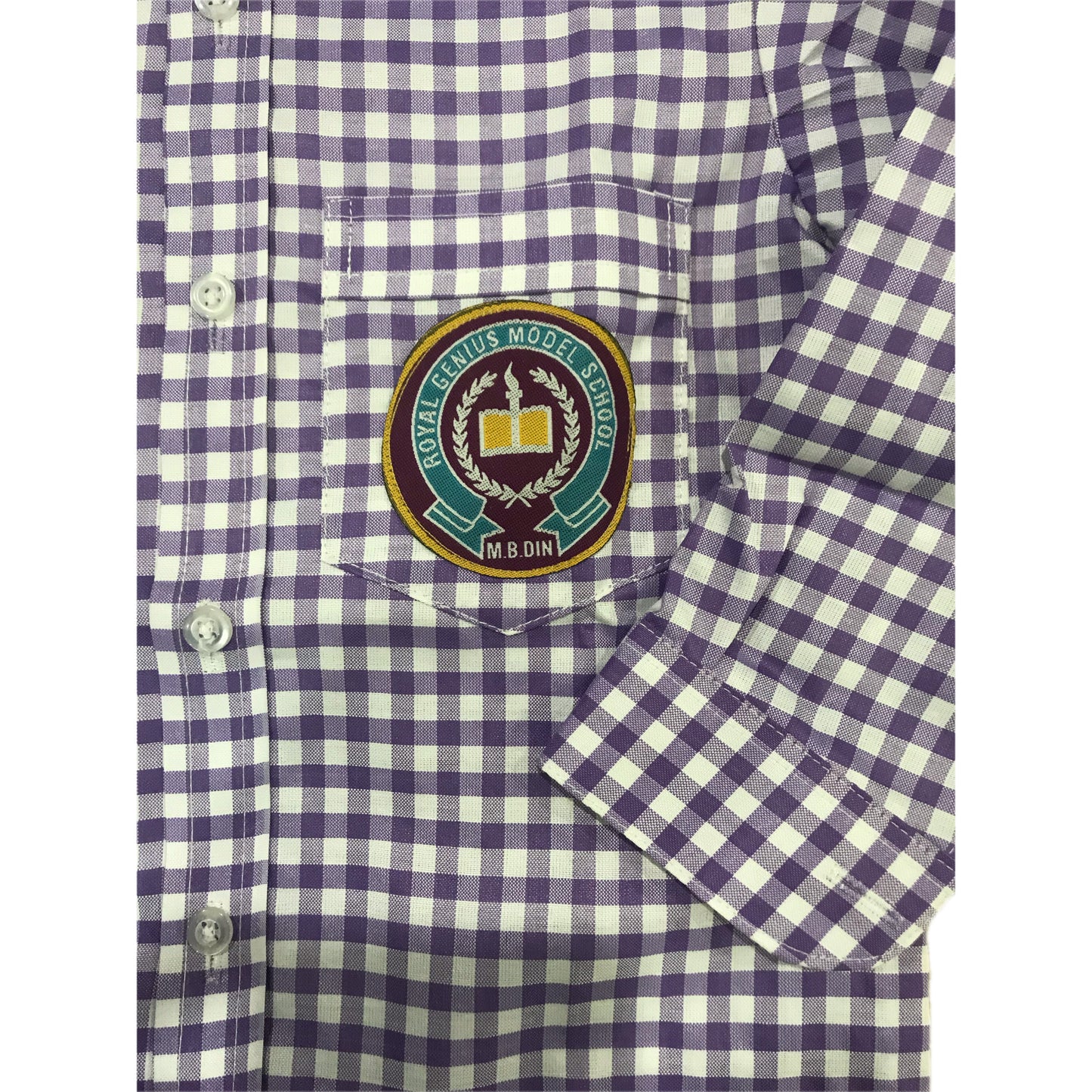 Royal Genius Model School Boys Shirt