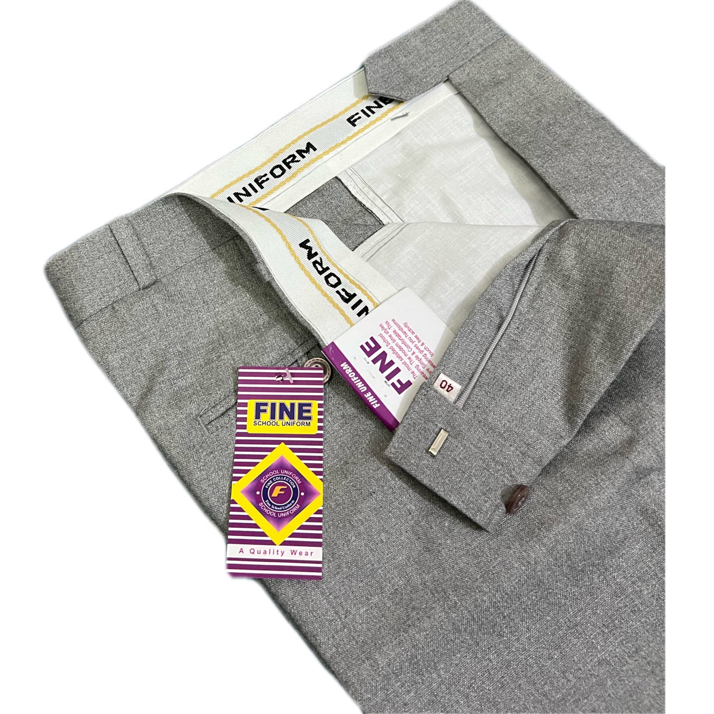 Silver Grey Pant